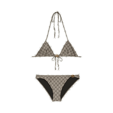 Бански Gucci Gg Stretch Jersey Bikini Сиво | 688999 XHAFL 9742, 0