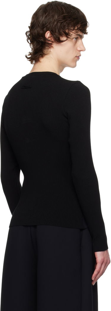 Пуловер Jean Paul Gaultier Jean Paul Gaultier Flowers Cadres Long Sleeve T-Shirt Черно | 25/33-F-TO259-T579-002142, 2