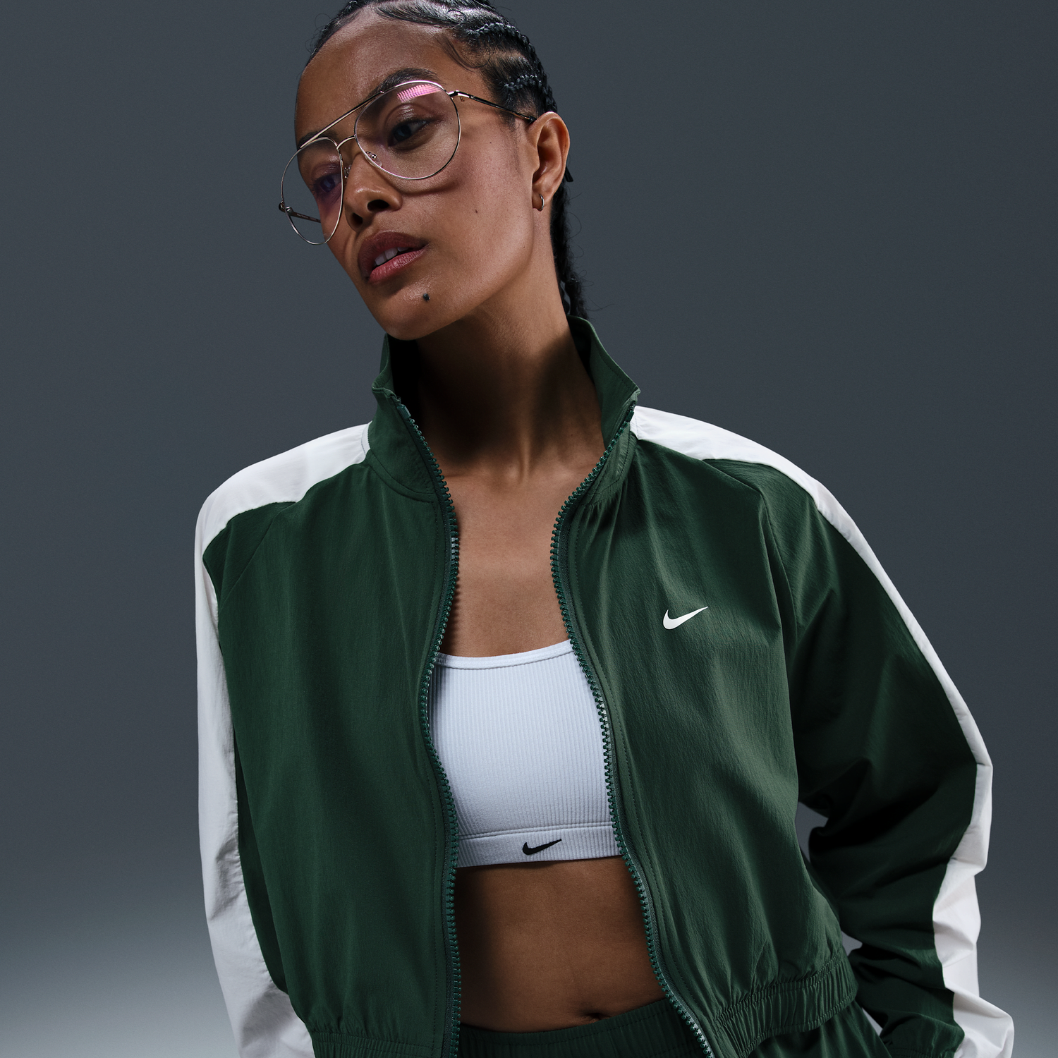 Комплект Nike Nike Sportswear Woven Jacket Зелено | IB6970-323, 0