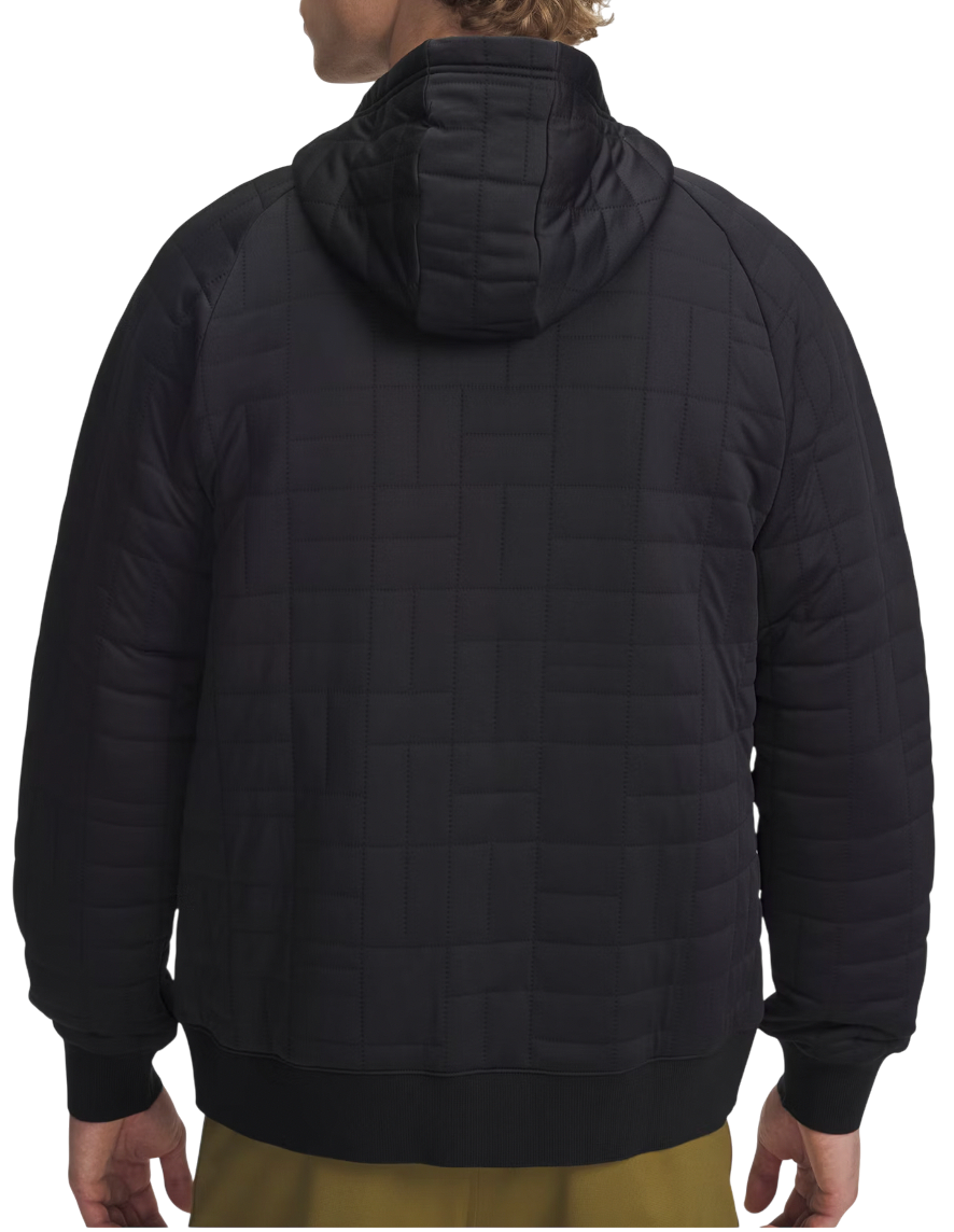Пухо яке Under Armour Unstoppable Textured Full Zip Hooded Jacket Черно | 6003869-001, 1