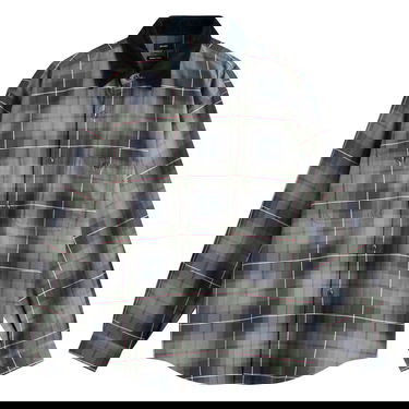 Риза BEAMS Corduroy Collar Check Work Shirt, Size Small Зелено | 1111-1242-803-67, 1