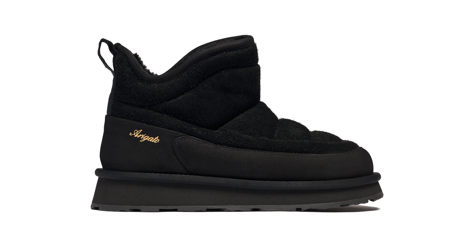 Кецове и обувки AXEL ARIGATO Black Suede Pillow Boots Черно | F2582001, 0
