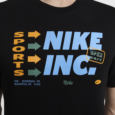 Тениска Nike Dri-FIT Tee Черно | FV8360-010, 2