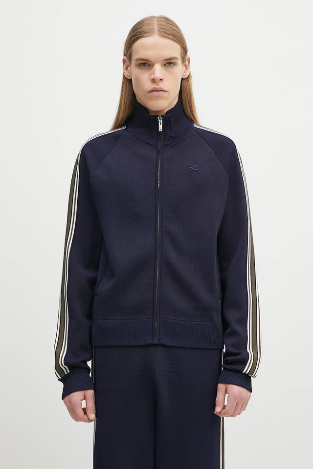Wales Bonner Tide Track Jacket with logo