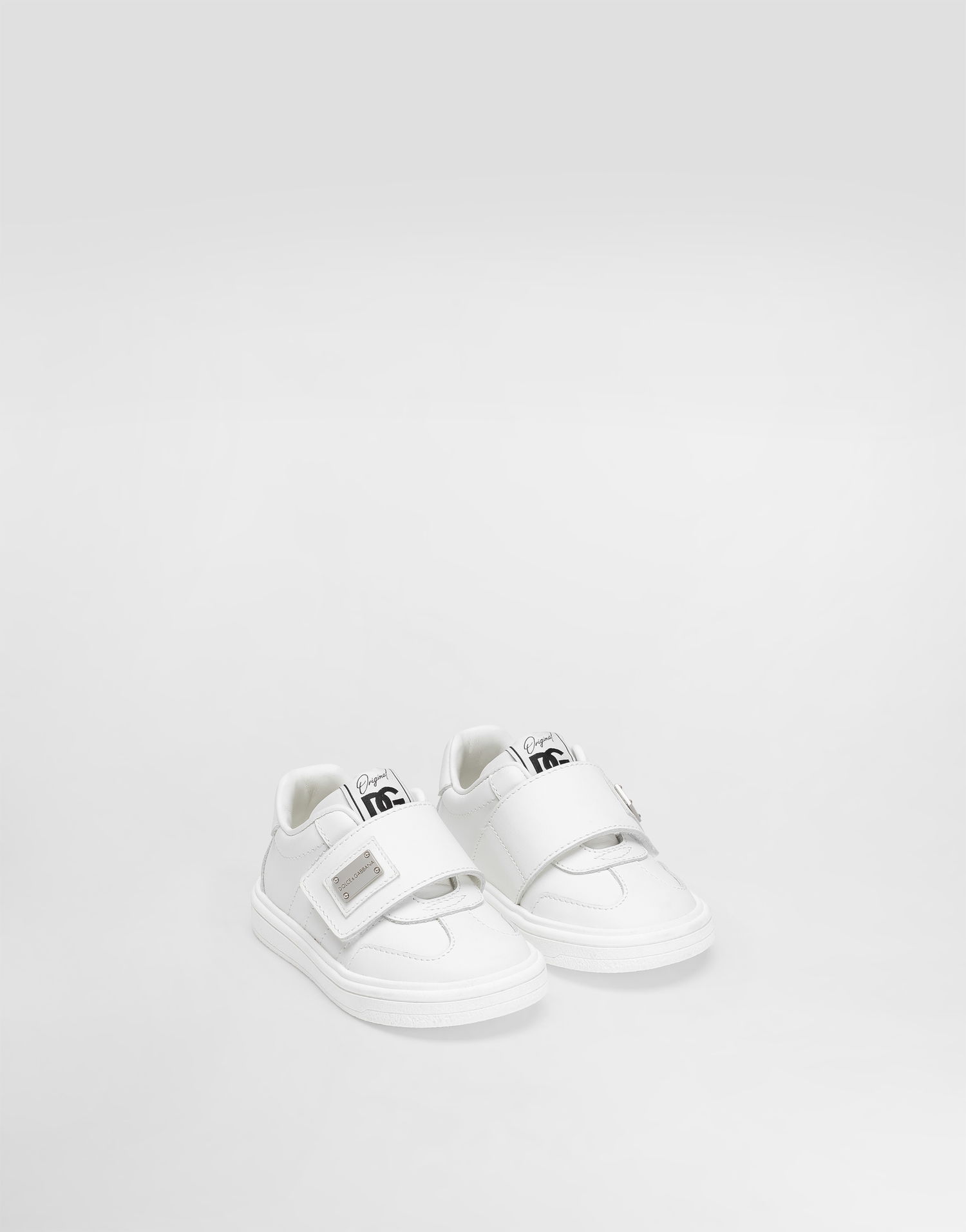 Аксесоари Dolce & Gabbana Dolce & Gabbana Calfskin First Steps (19-26) Бяло | DN0228A104880001, 1