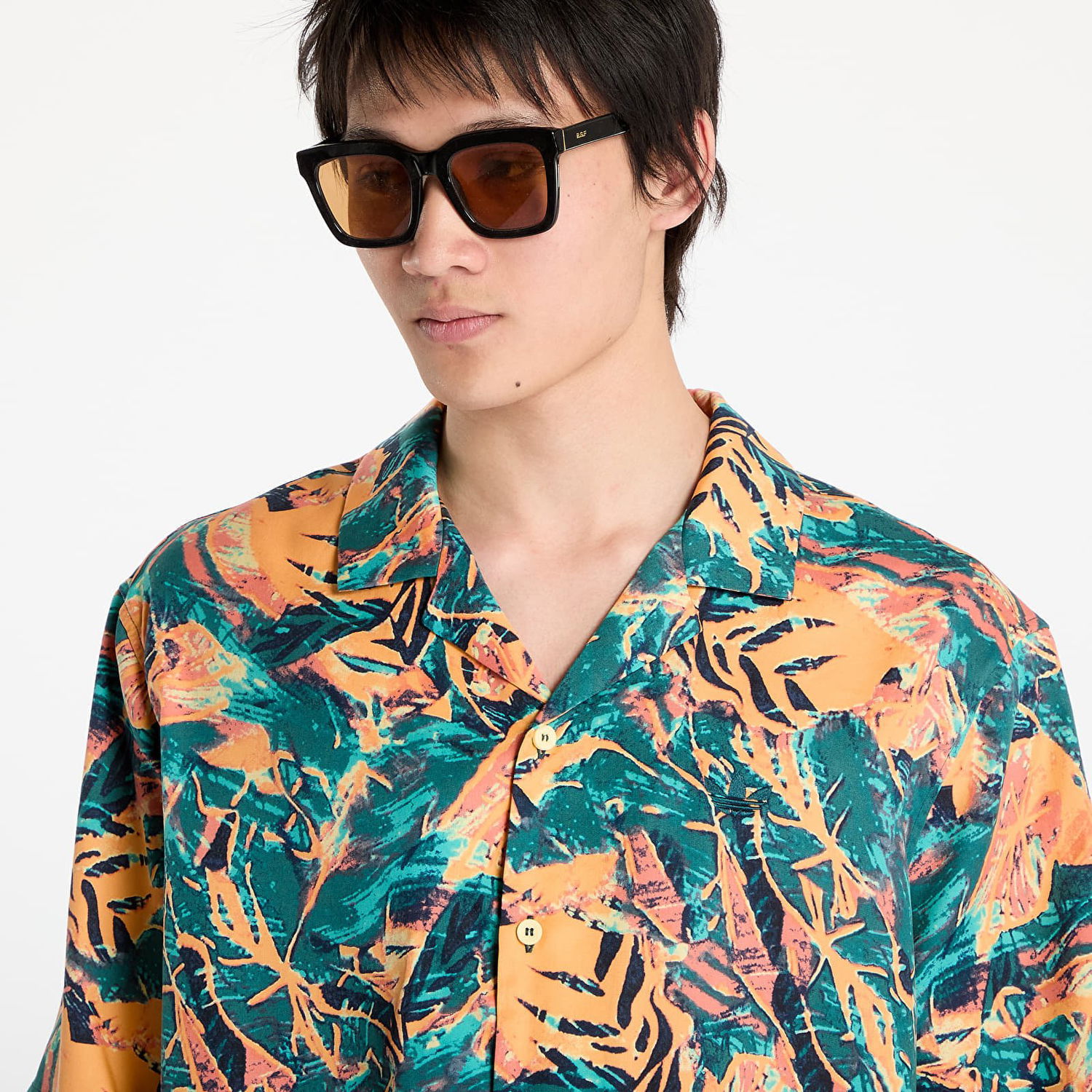 Риза adidas Originals adidas Archive Floral Resort Shirt Многоцветен | KC5901, 1