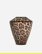 Small Amphora Porcelain Leopard Print Vase