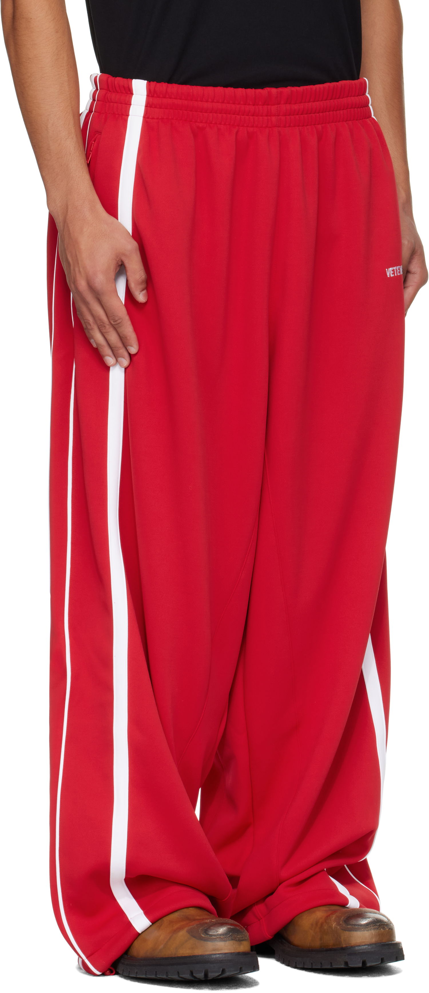 Спортни панталони VETEMENTS VETEMENTS Gym Pants Червено | UH76GP300R, 1