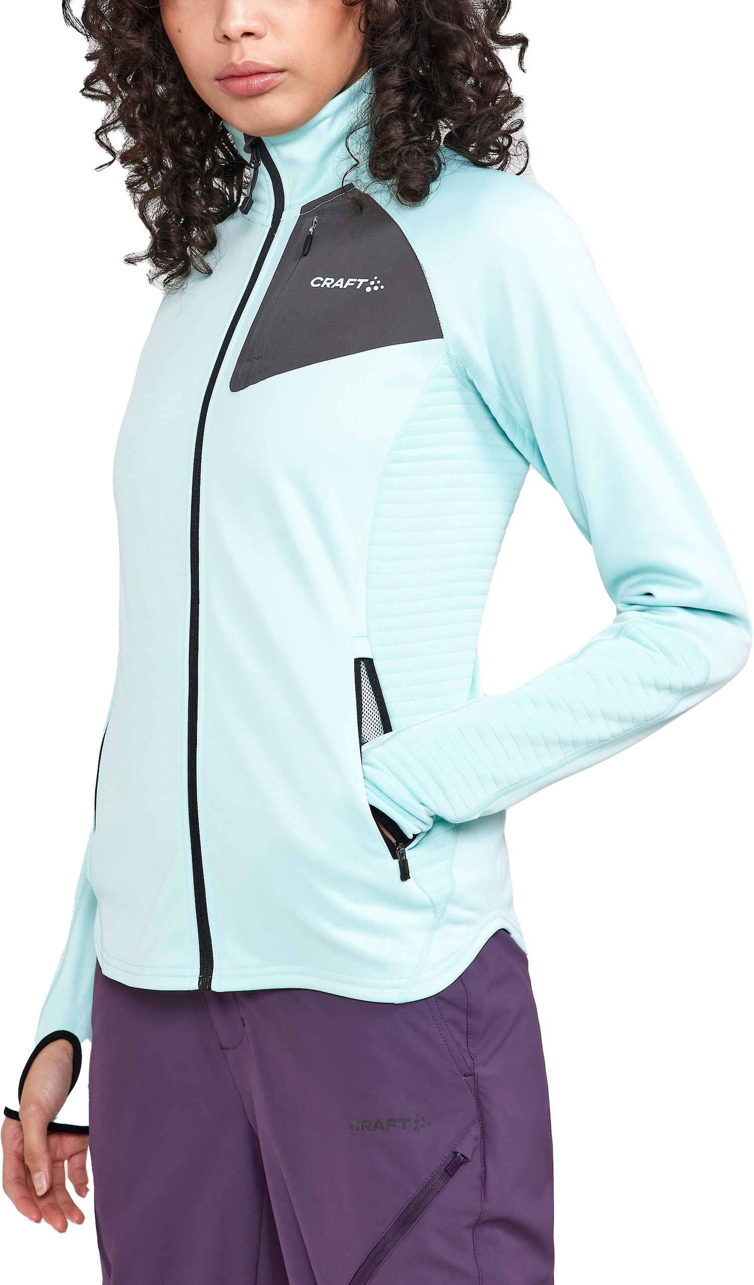 Яке Craft Hoodie Fleece Jacket Тюркоазено | 1911664-326000, 0