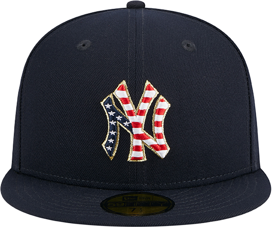 New York Yankees American Flag Logo 4th July 59Fifty Cap