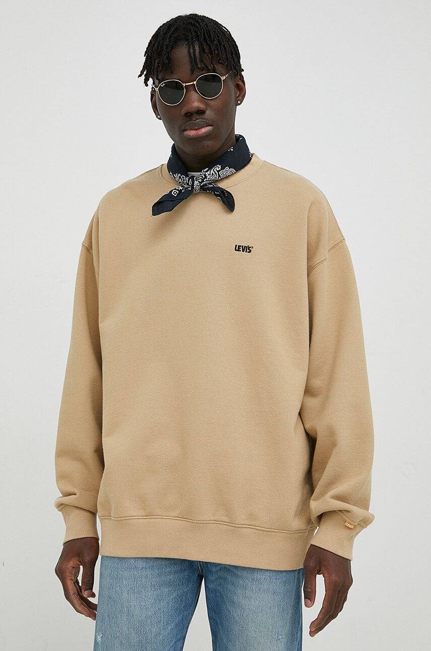 Суитчър Levi's Gold Tab x Crewneck Sweatshirt Бежово | A3770.0012, 0