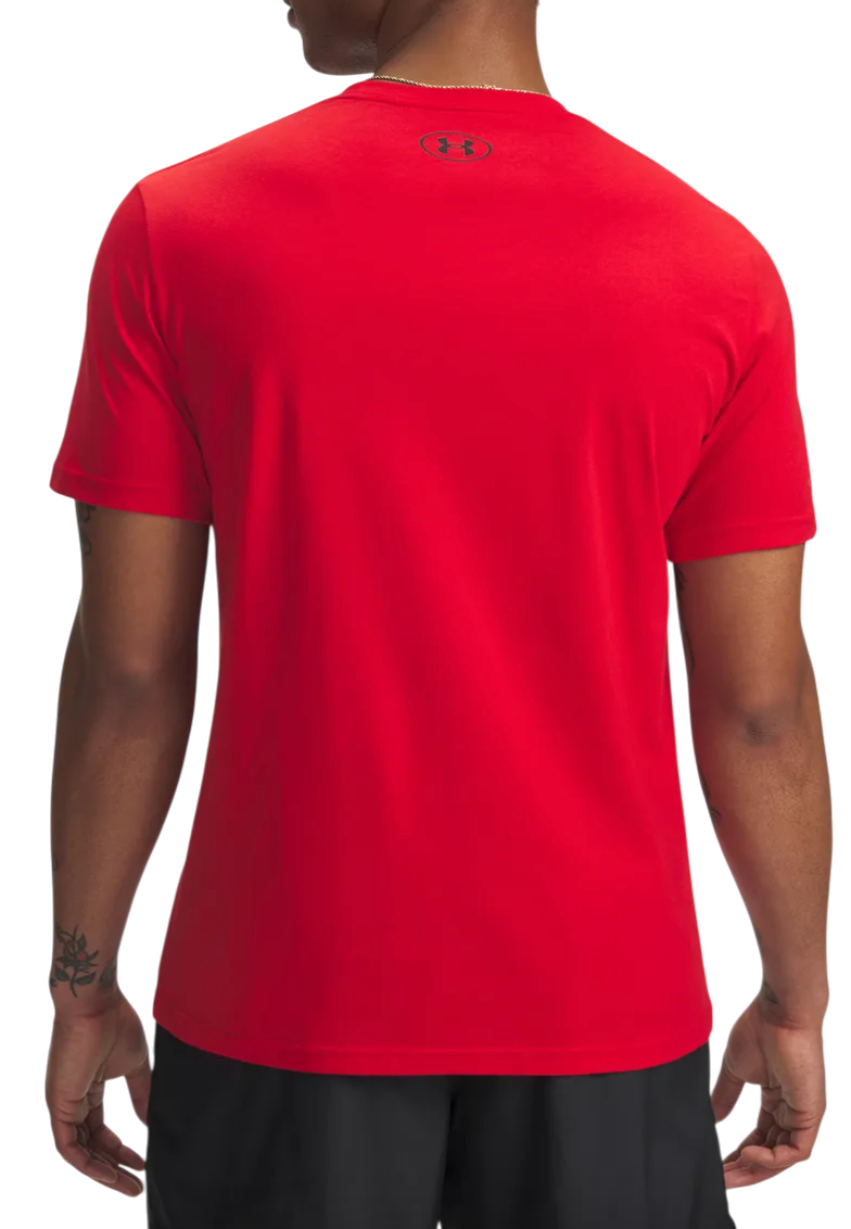 Тениска Under Armour Short Sleeve T-Shirt GL FOUNDATION UPDATE Червено | 1382915-601, 1