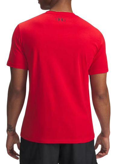 Тениска Under Armour Short Sleeve T-Shirt GL FOUNDATION UPDATE Червено | 1382915-601, 1