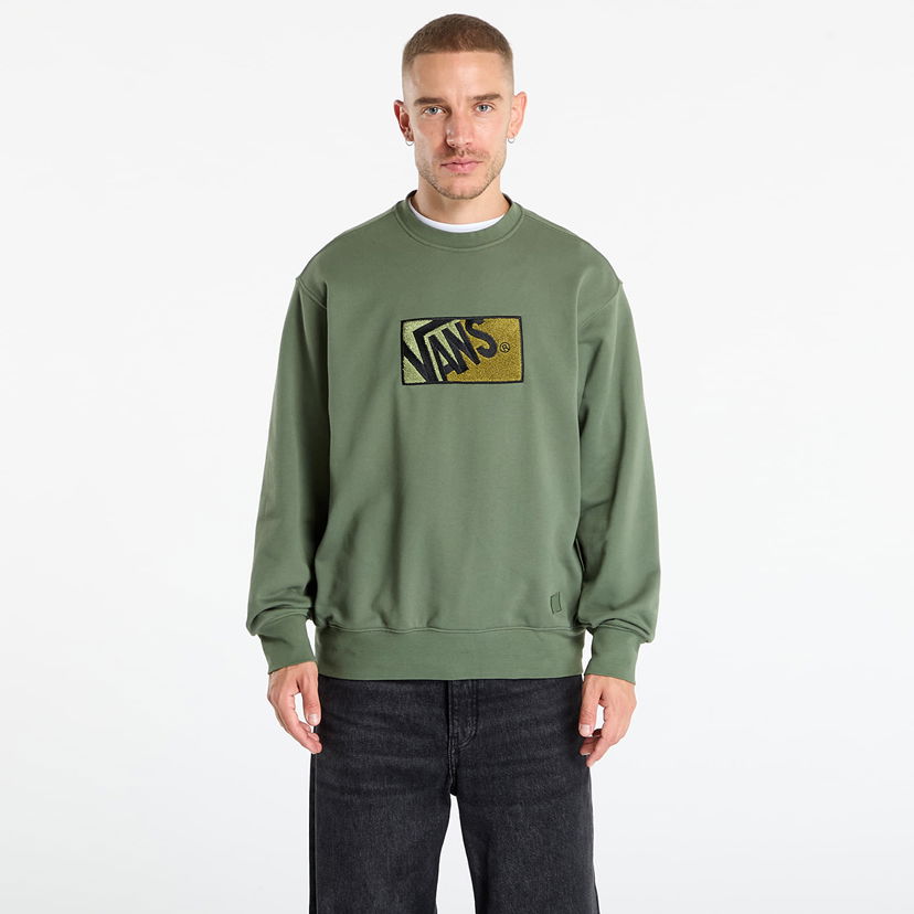 Суитчър Vans Vans Original Standards Sweatshirt Зелено | VN000P8CEN61