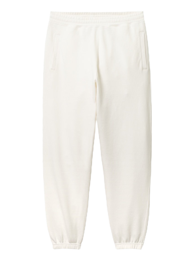 Панталони Carhartt WIP Nelson Sweat Pant "Wax garment dyed" Бяло | I029538_D6_GD