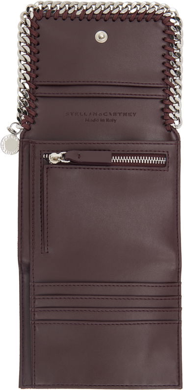 Портфейл Stella McCartney Stella McCartney Falabella Small Flap Wallet Бургунди | 431000WP0086, 2