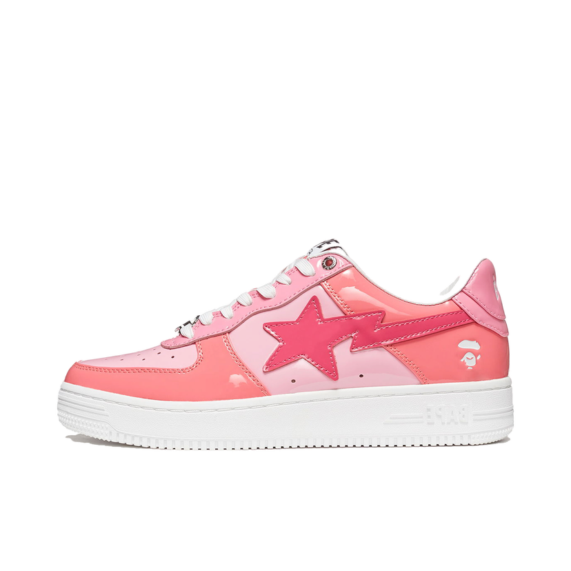 Кецове и обувки BAPE Bape Sta Low "Color Camo Combo Pink" Розово | 001FWH201046_PNK