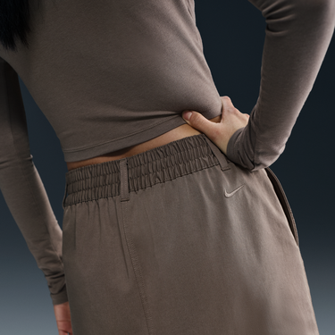 Пола Nike Sportswear Collection Twill Skirt Кафяво | HQ8022-233, 3