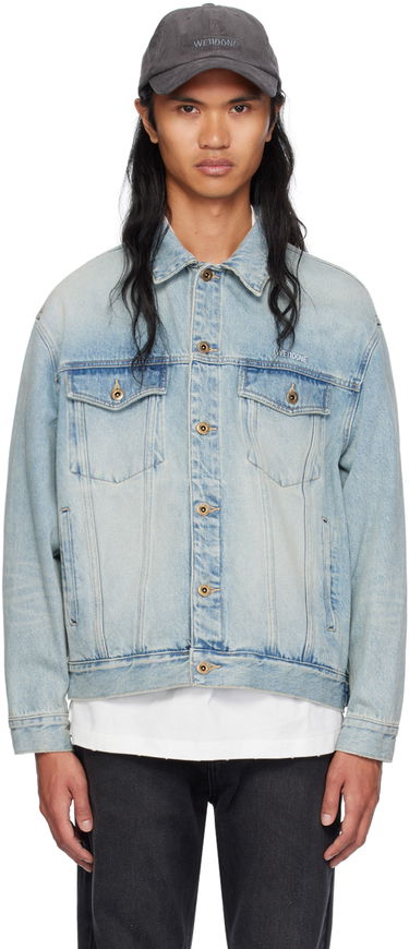 Яке We11done Washed Denim Jacket Синьо | WD-DJ2-24-345-M-SK, 0