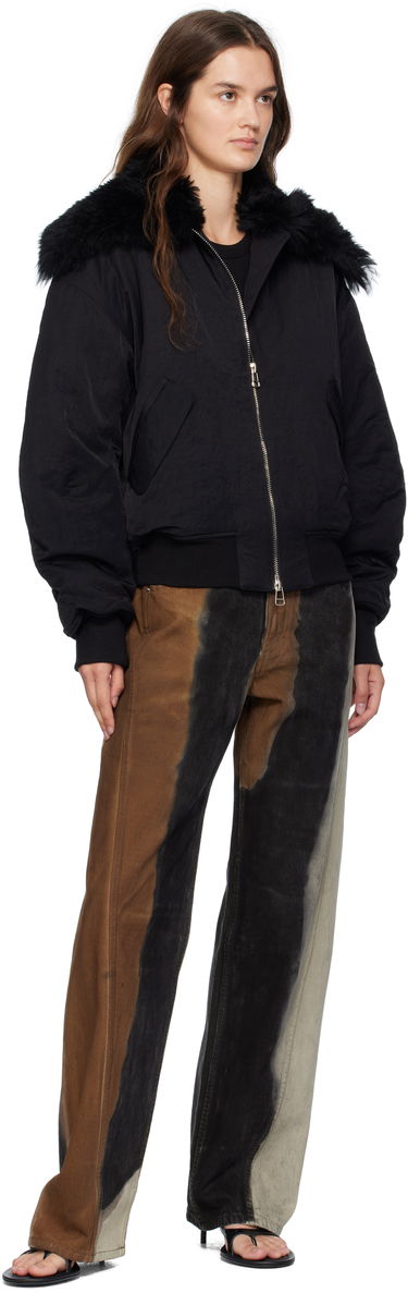 Яке бомбър Eckhaus Latta Eckhaus Latta Zip Bomber Jacket Черно | 1411-EL-PF25-A -, 3