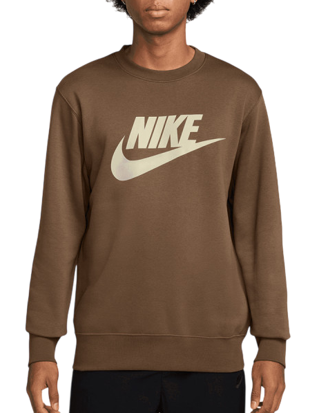 Суитчър Nike Nike Club Sweatshirt Кафяво | fn3890-235, 0