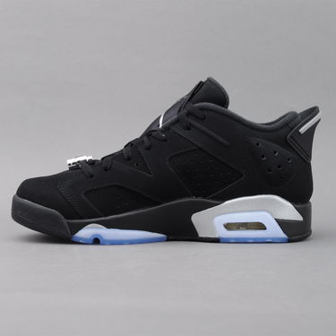 Кецове и обувки Jordan Air Jordan 6 Retro Low ''Chrome'' Черно | 304401-003, 0