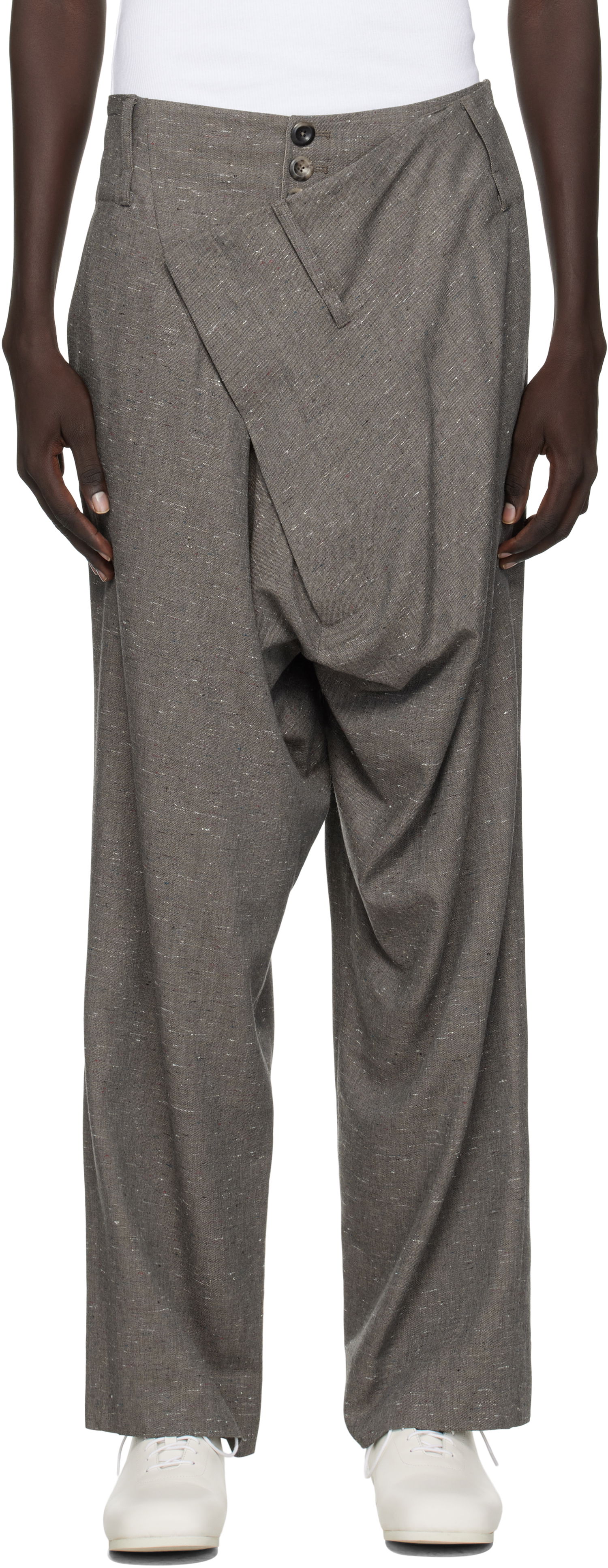 Панталони Vivienne Westwood Vivienne Westwood Inferno Trousers Сиво | 2F01001P-W017Q-, 0
