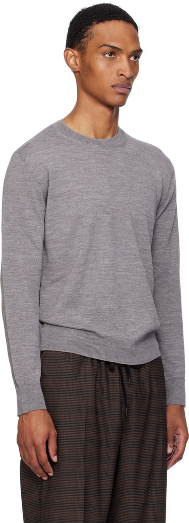 Пуловер Maison Margiela MM6 Maison Margiela Elbow Patch Sweater Черно | SH0HL0032 M13133, 4