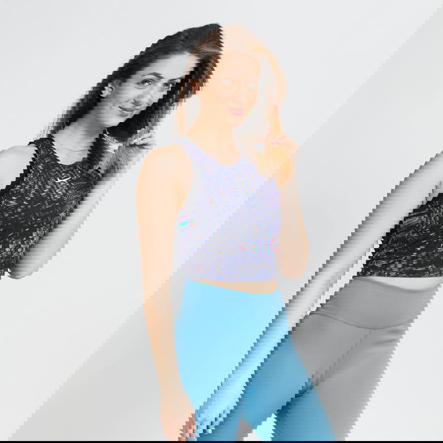 Потник Nike Tank Top Print Тъмно синьо | DJ4126-010, 0