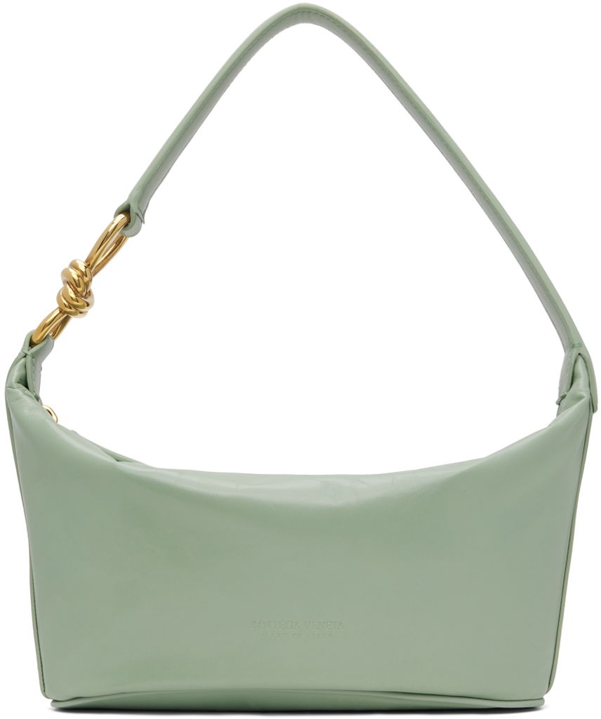 Чанта през рамо Bottega Veneta Knot Shoulder Bag Зелено | 730964 VA9A7, 0