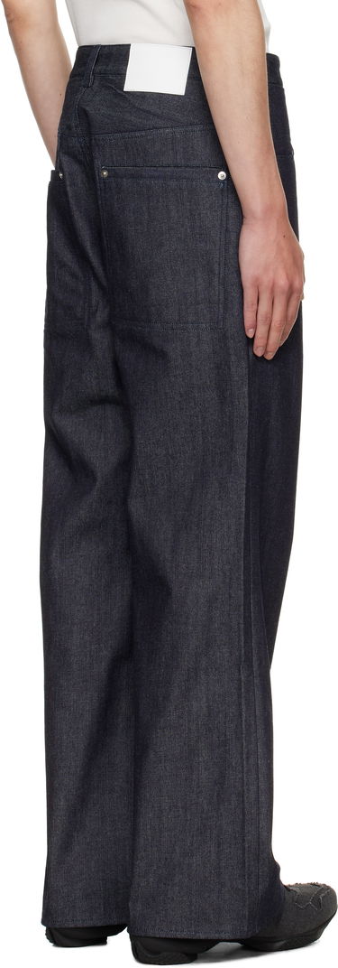 Дънки sage NATION SAGE NATION Straight Rivet Jeans Синьо | S133 STRAIGHT RIVET TROUSER DENI, 2