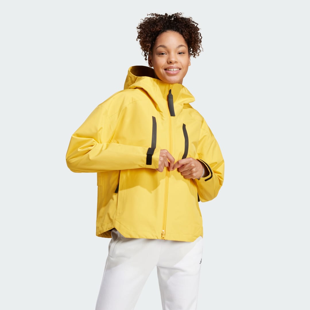 Ветровка adidas Performance Myshelter Rain.Rdy Jacket Жълто | IM8529, 0