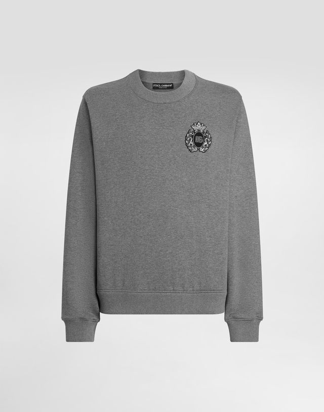 Dolce & Gabbana Heraldic Patch Sweatshirt