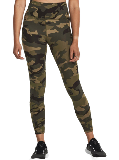 UA Meridian Print Ankle Leg-GRN