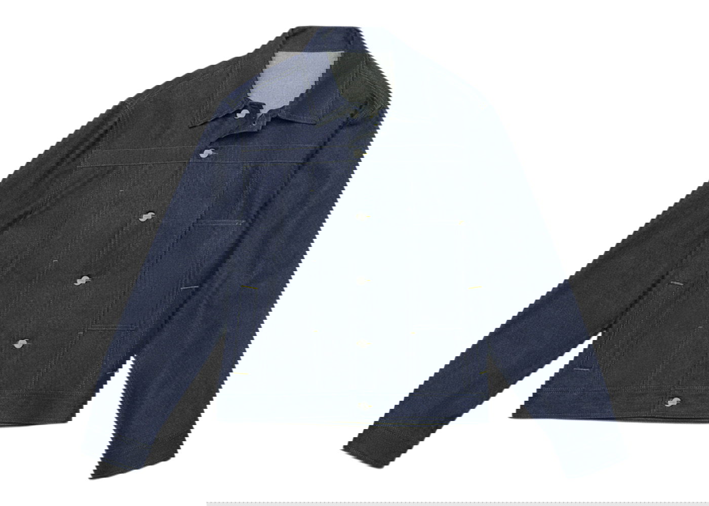 Риза Jacquemus Veste De Nimes Paneled Тъмно синьо | 226DE013-1015-38A, 0