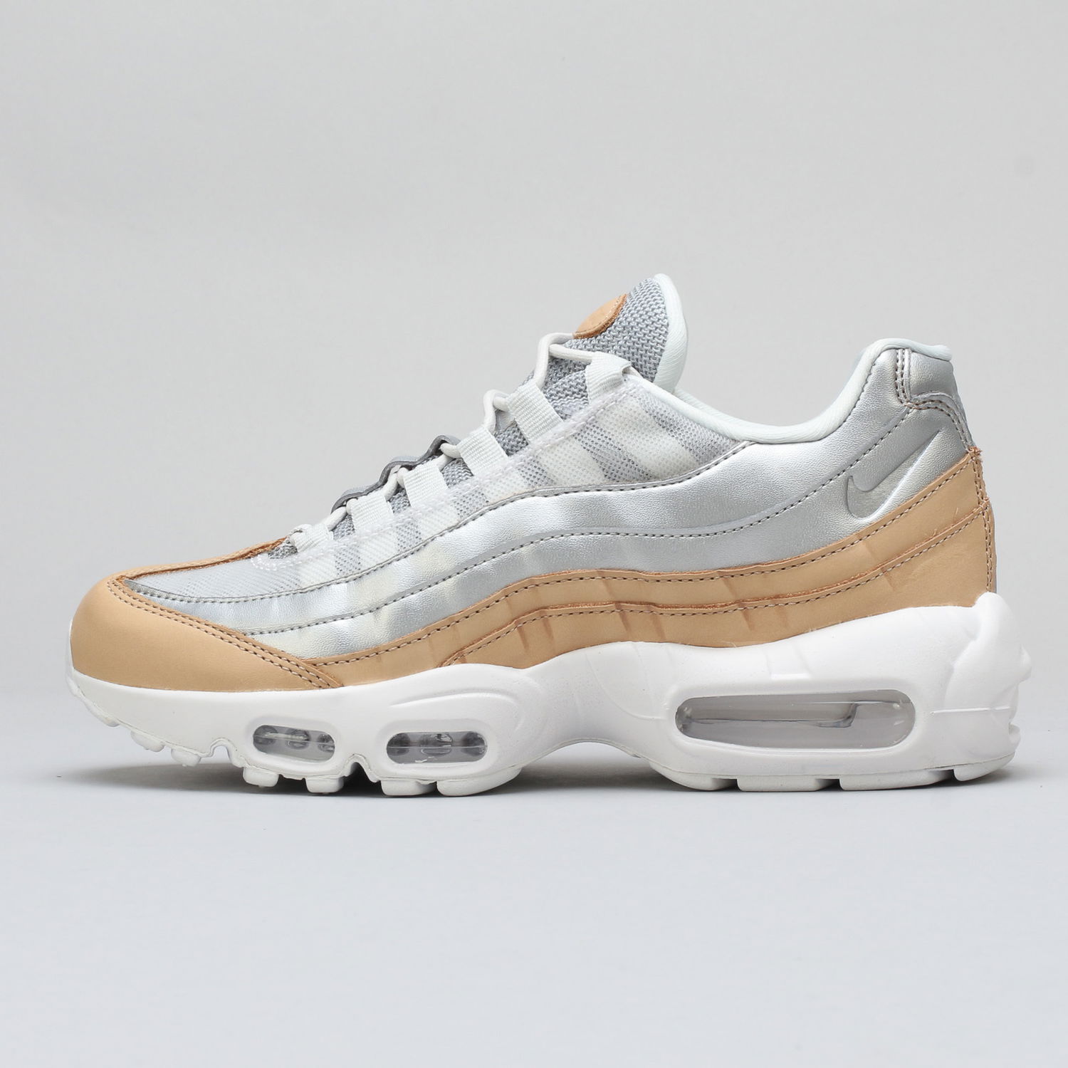 Кецове и обувки Nike WMNS Air Max 95 SE Premium Сиво | AH8697-002, 1