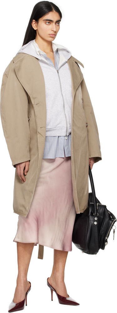 Тренчкот Acne Studios Acne Studios Belted Trench Coat Бежово | A90630-, 4