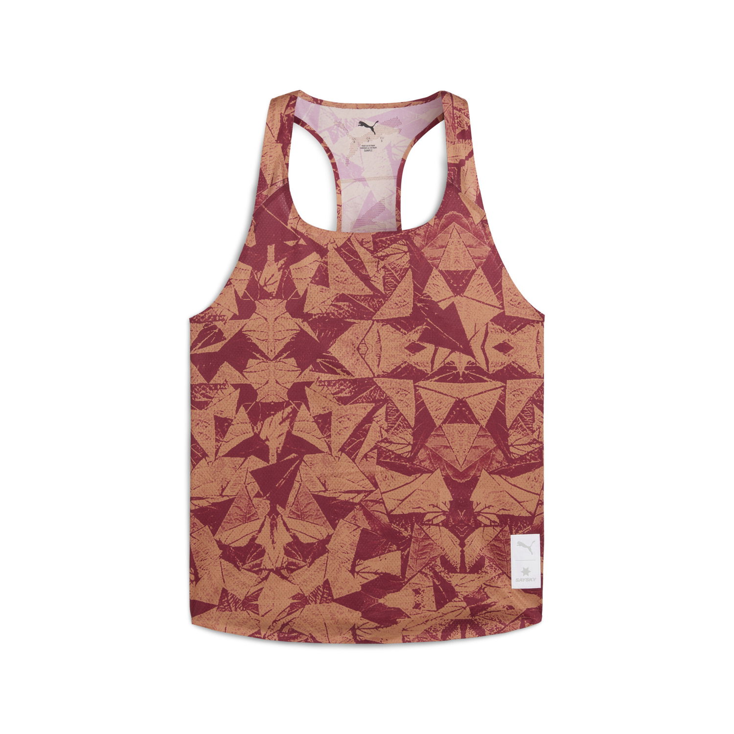 Потник Puma PUMA x SAYSKY Geometric Print Sleeveless Tank Top Многоцветен | 527610_90, 0