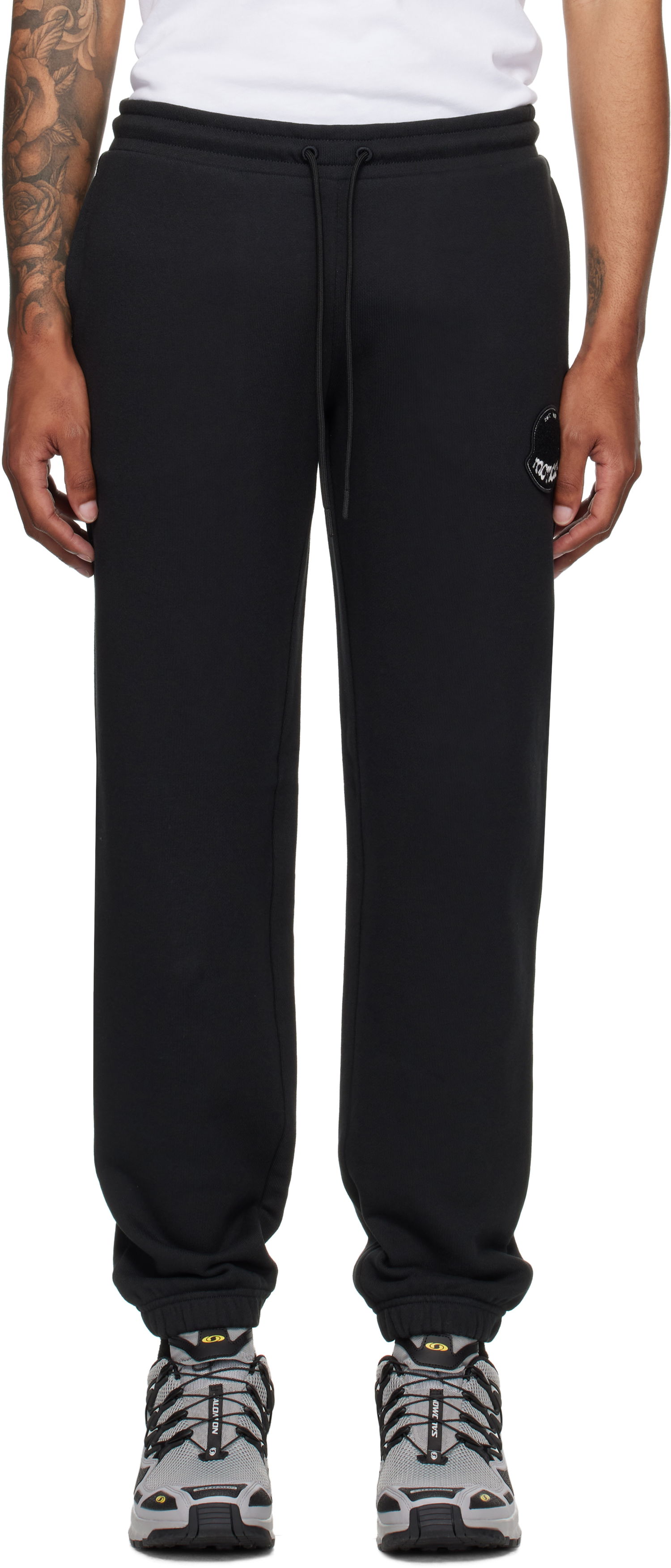 Спортни панталони Moncler Moncler Archivio Creativo Sweatpants Черно | K20918H0000589AZU, 0