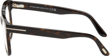 Слънчеви очила Tom Ford Tom Ford Full Rim Square Acetate Glasses Кафяво | FT5537-B_52052, 2