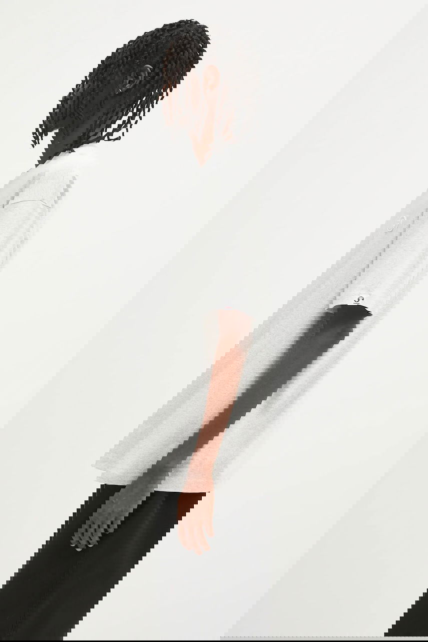 Тениска AAPE by A Bathing Ape Now Short Sleeve Oversized T-Shirt with Small Chest Logo Сиво | AAPTEM1598XAO, 1