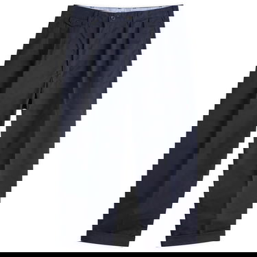 Панталони BEAMS Beams Plus 2 Pleat Chino Trousers, Size Small Тъмно синьо | 3823-0097-874-79, 1
