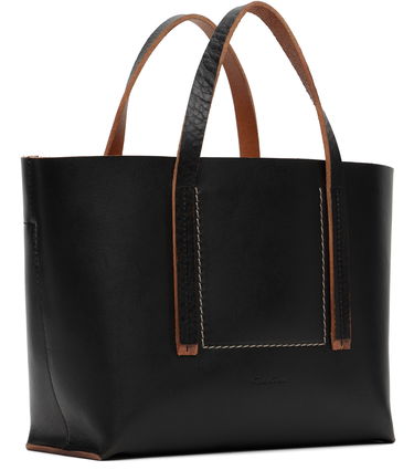 Голяма пазарска чанта Rick Owens Rick Owens Concordians Mini Shopper Tote Черно | RA02E0764 LGET, 1