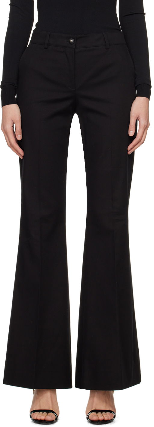Панталони Dolce & Gabbana Two-Pocket Trousers Черно | FTC2MT FUFJU, 0