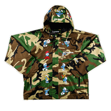 Яке Supreme Smurfs x GORE-TEX Shell Jacket Многоцветен | FW20J7 WOODLAND CAMO, 0