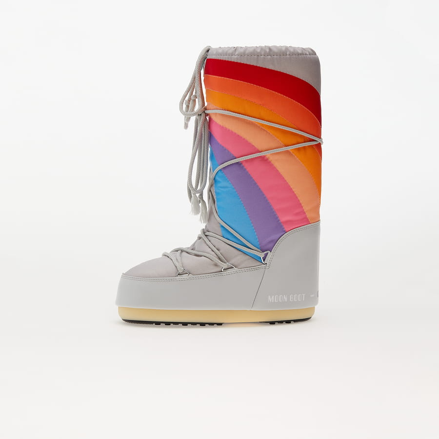 Кецове и обувки Moon Boot Icon Rainbow Glacier/ Blue-Red Многоцветен | 14027700002, 1