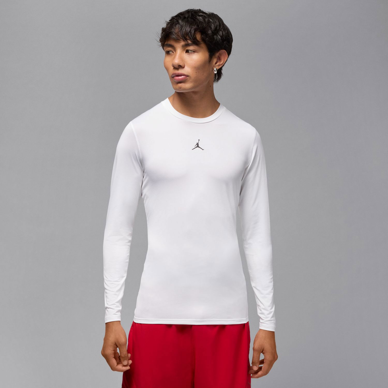 Тениска Jordan Jordan Sport Dri-FIT Long-Sleeve Base Layer Top Бяло | HQ8683-100, 0