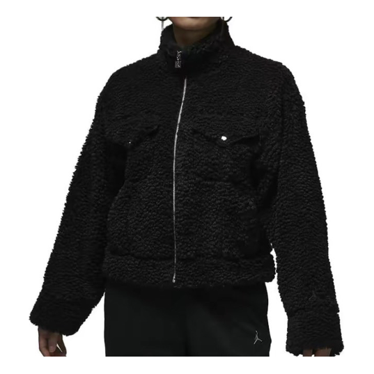 Яке Jordan Air Jordan Teddy Jacket Черно | FD7169-010, 0
