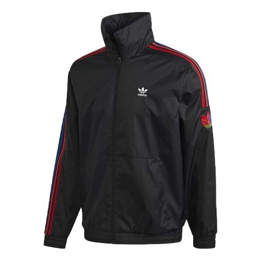 Ветровка adidas Originals Originals Side Stripe Track Jacket Черно | GE0841, 0