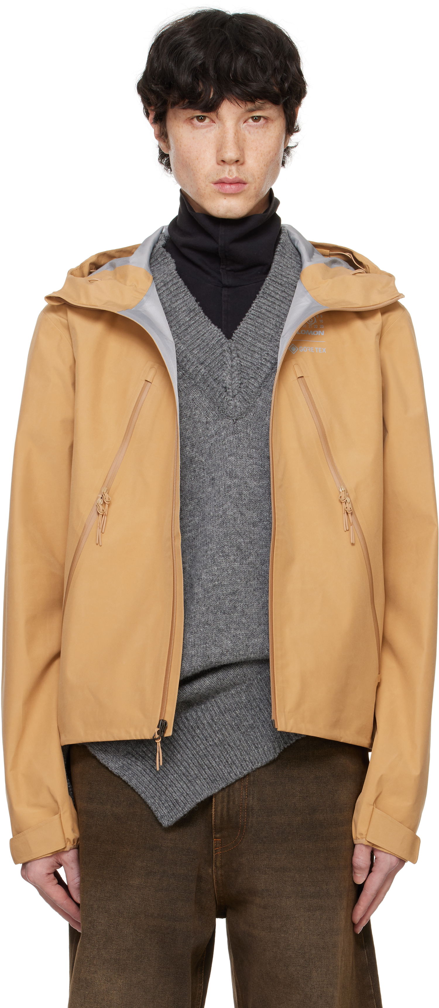 Ветровка Maison Margiela Windbreaker Jacket Жълто | SH0AM0031 M35200, 0